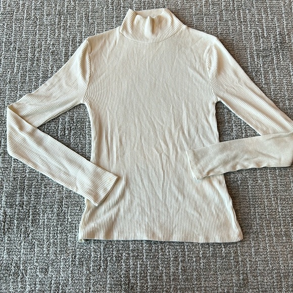 Faherty Tops - Roscoe Legend Ribbed Turtleneck S